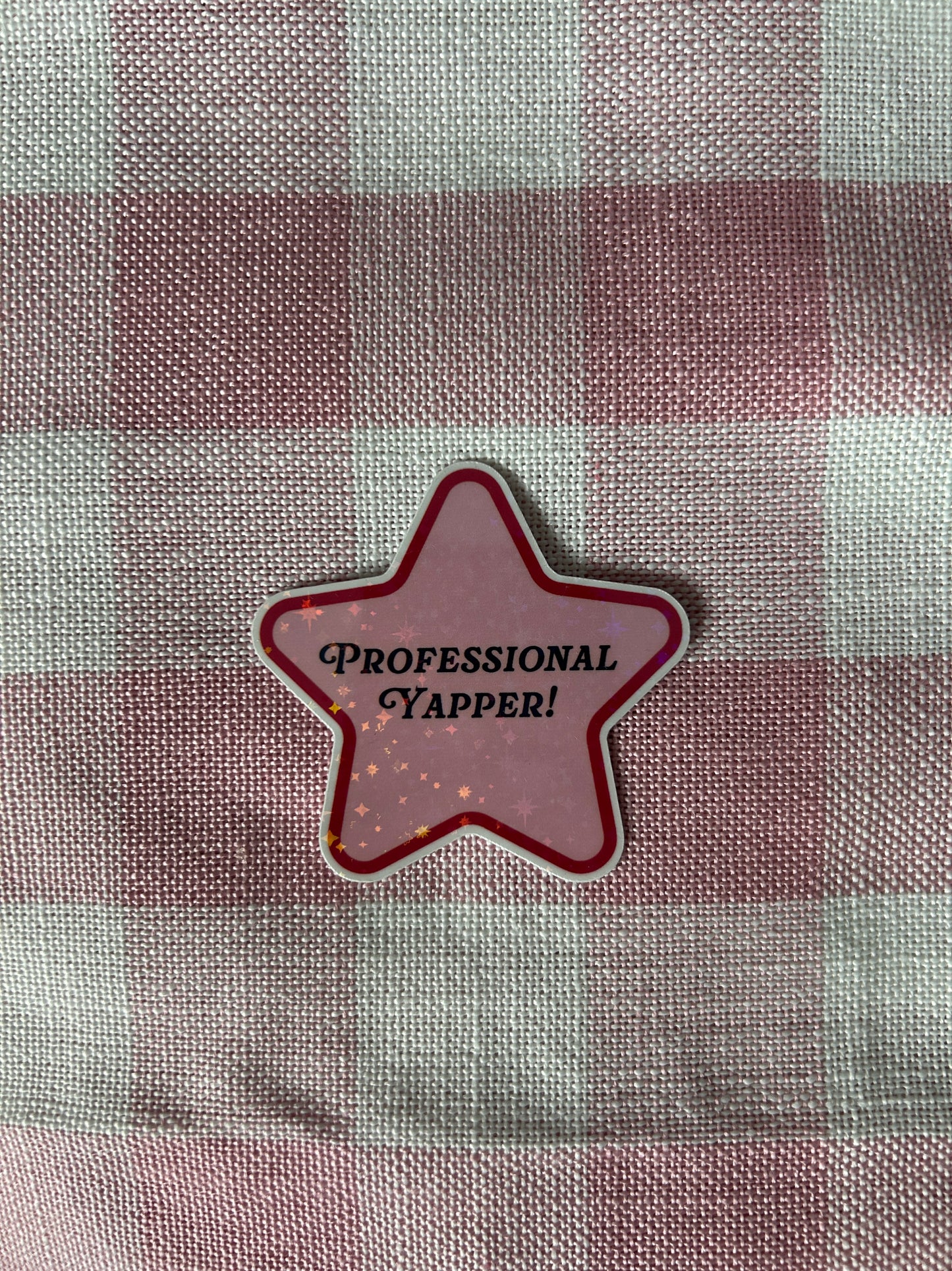 Professional Yapper Sticker