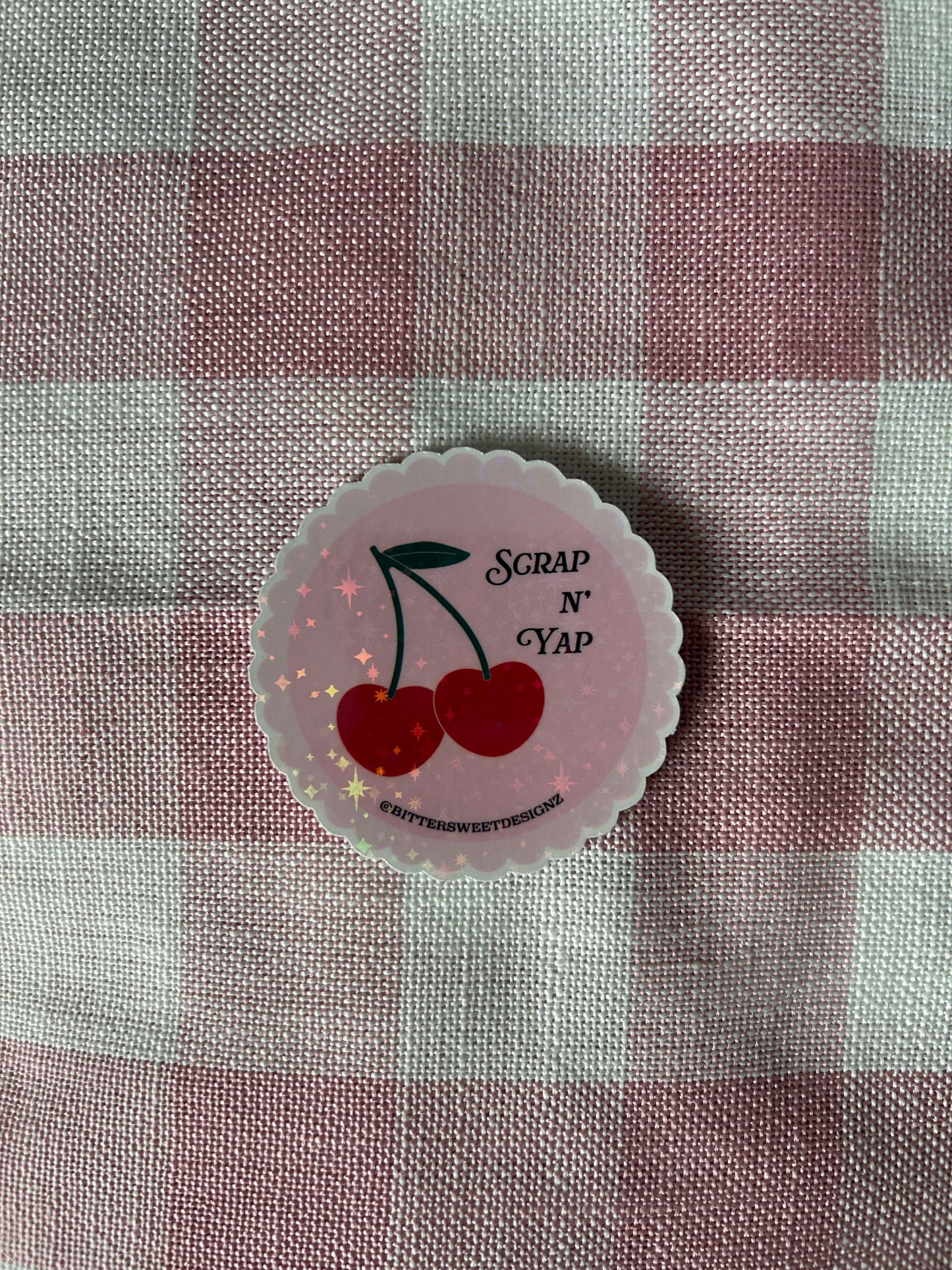 Scrap n’ Yap Sticker